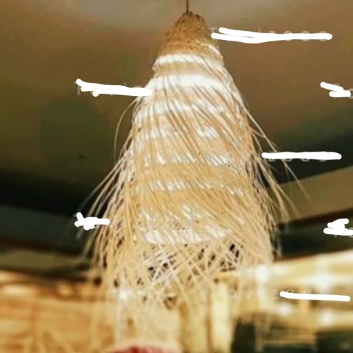 لوستر حصیری ارزان + خرید عمده
